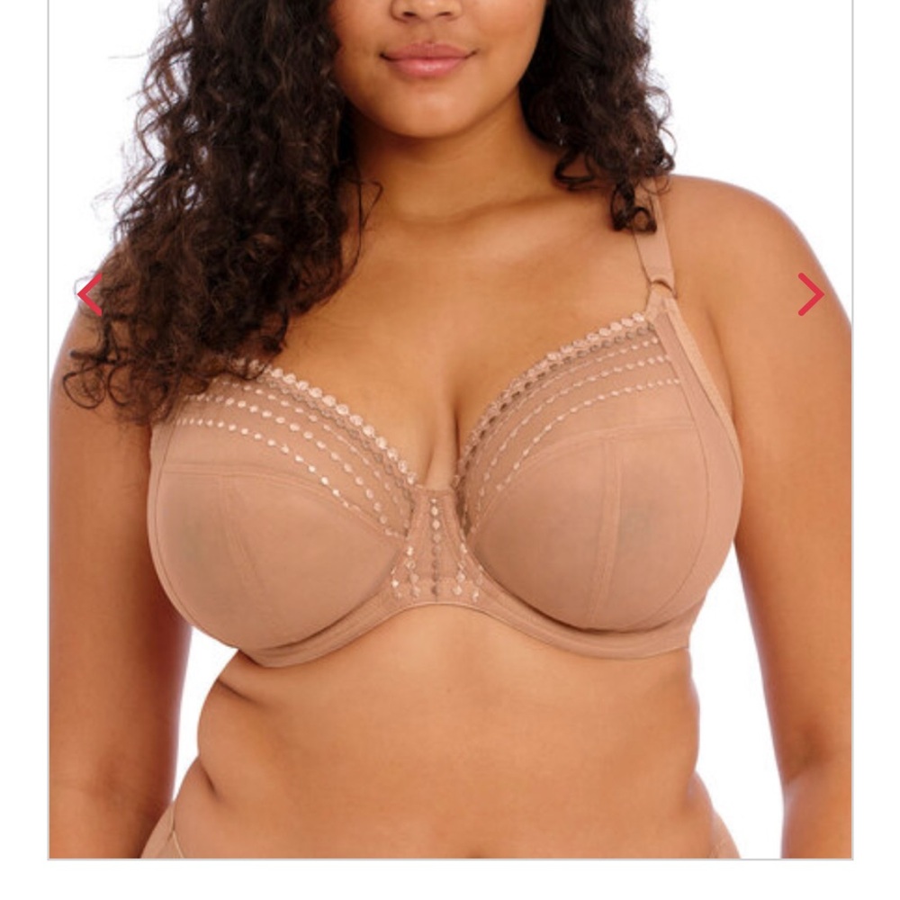Elomi Beige Underwire Bra 
Size 36J